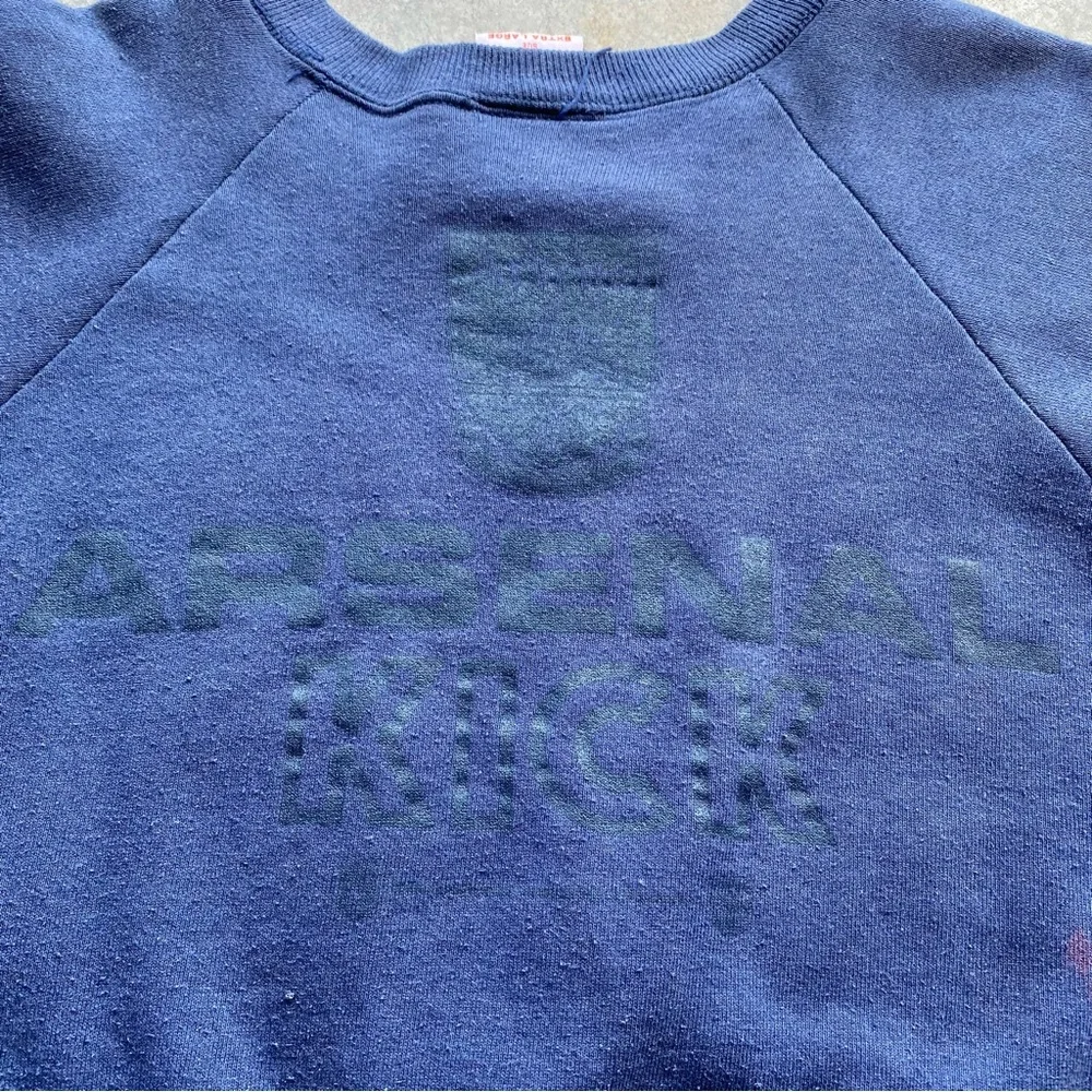 Vintage 90s Arsenal FC 1992/1994 Sweatshirt Jumper - Picture 4 of 9